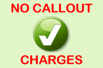 No callout charges from Plumbers in Merton - we only charge for materials and labour.
